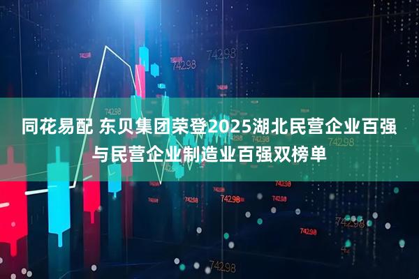 同花易配 东贝集团荣登2025湖北民营企业百强与民营企业制造业百强双榜单
